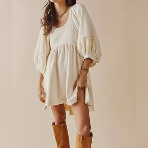 COPY - Free People - Sunchild Pullover, Color Bones, L